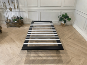 3-foot daybed, wooden frame, black