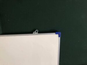 Whiteboard size 90 x 60 cm. Whiteboard, white blind board, white board.