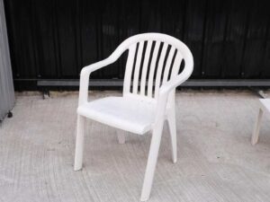 white table and chair set