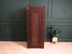 Storage cabinet with 1 door, vintage style, European workmanship, sourced from Germany.