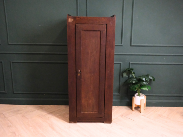 Storage cabinet with 1 door, vintage style, European workmanship, sourced from Germany.