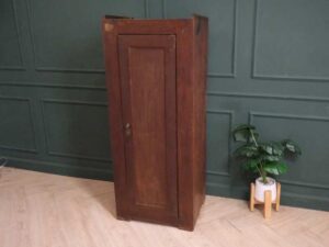 Storage cabinet with 1 door, vintage style, European workmanship, sourced from Germany.
