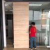 Laminate door, beech wood color