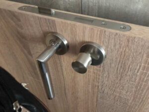 Laminate door, beech wood color