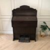 Antique piano, walnut color, European made from Germany.