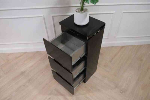 Barber shop, beauty salon cabinet, black 3-layer drawer cabinet, new product