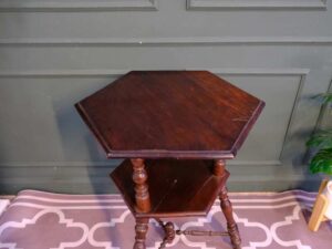 Tall side table with 2 shelves, European made from Germany.