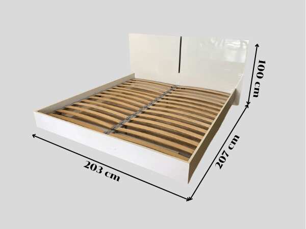 6 foot bed Index livingmall model ORDINARIE