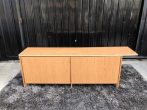 Wooden document shelf, 4 shelves