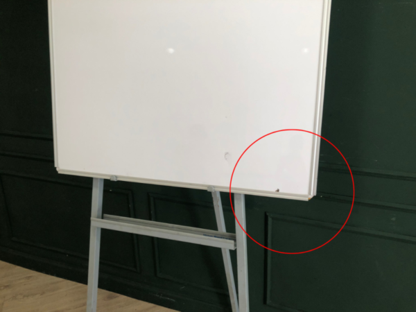 Flipchart 80 x 100 cm. Flipchart board. White board.