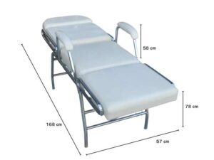 Steel frame folding massage bed, eyebrow tattoo bed, spa massage bed, beauty salon bed on sale