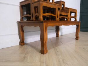 Altar table, group 9, teak wood, 36 cm