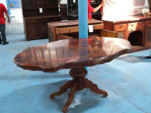 Mahogany dining table Multi-purpose table Imported from Europe