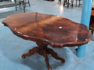 Mahogany dining table Multi-purpose table Imported from Europe