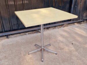 Dining table, cafe table, square shape, 75x75 cm