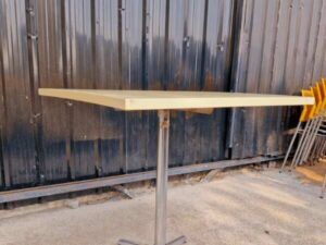 Dining table, cafe table, square shape, 75x75 cm