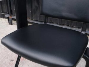 Lecture chair, black-white