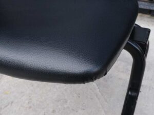 Lecture chair, black-white