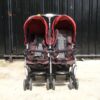 double baby stroller Twin baby stroller with mosquito net, Combi brand, 360 degree wheels