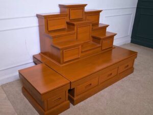 9 altar tables with drawers