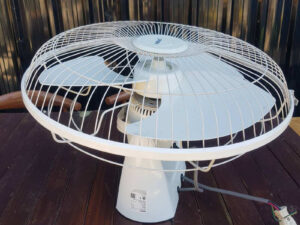 Hatari wall-mounted orbiting ceiling fan saves on fiber 5