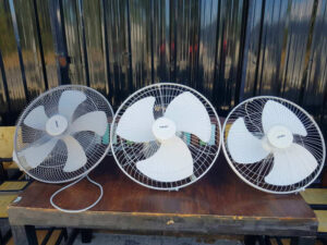 Hatari wall-mounted orbiting ceiling fan saves on fiber 5