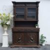 Buffet cabinet, carved bird pattern, European work from Germany.