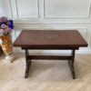 wooden dining table Can be extended to both sides.