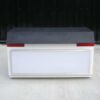 Product display counter / product demonstration, 1 drawer, 2 doors open (lights not on)