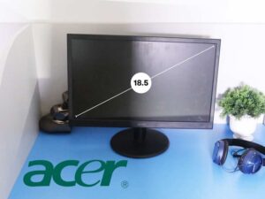 Computer screen Monitor 18.5'' ACER EB192Qb works normally.