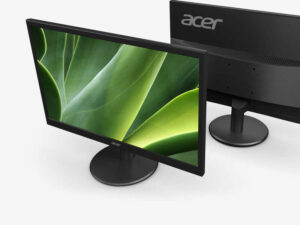 Computer screen Monitor 18.5'' ACER EB192Qb works normally.