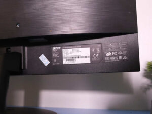 Computer screen Monitor 18.5'' ACER EB192Qb works normally.