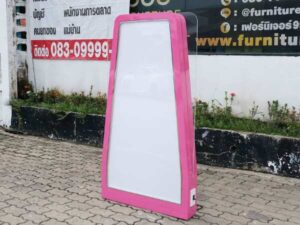 Pink product advertising light sign (light box sign / light box sign / LightBox)