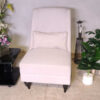 high back chair Light pink + 1 cushion