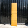 Wooden doors, hinged doors, lever knobs