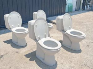 Sanitary ware, 2-piece toilet bowl, ceramic toilet, good quality.