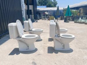 Sanitary ware, 2-piece toilet bowl, ceramic toilet, good quality.