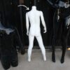 Full body white children's shirt display mannequin