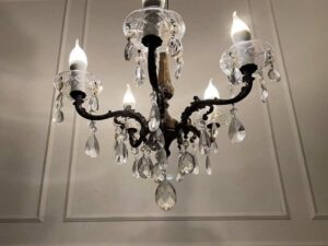 Chandeliers, hanging crystals, chandeliers