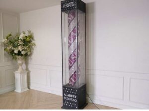 Floor-standing rotating light cabinet, LED light pole