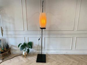 New Chinese style floor lamp living room lamp iron base