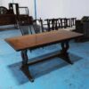 wooden dining table imported from europe