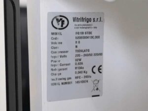 Countertop milk cooler Vitrifrigo model fg10i stde