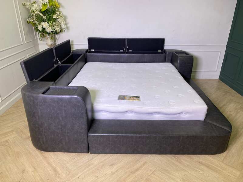 Bed base with storage + mattress, Issara brand