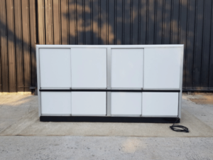 Jewelry cabinet, glass display cabinet, phone display cabinet, sliding glass door, black