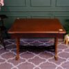 Multi-purpose table, walnut wood color, European workmanship from Germany.