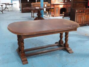 Oak dining table Multi-purpose table imported from europe
