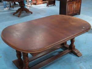 Oak dining table Multi-purpose table imported from europe