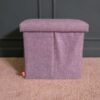 Square storage box, gray