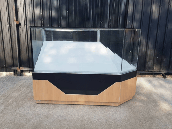 Jewelry cabinet, glass display cabinet, corner phone display cabinet, sliding door